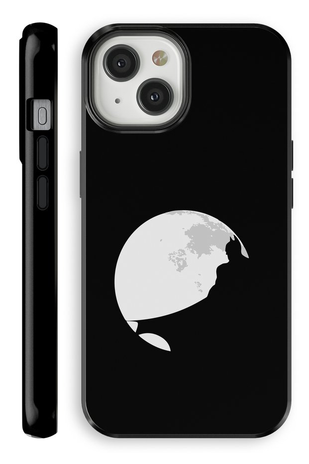 iPhone 14 Plus Batman Couple Double Layer Full Covering Printing Glossy Protect Phone Case