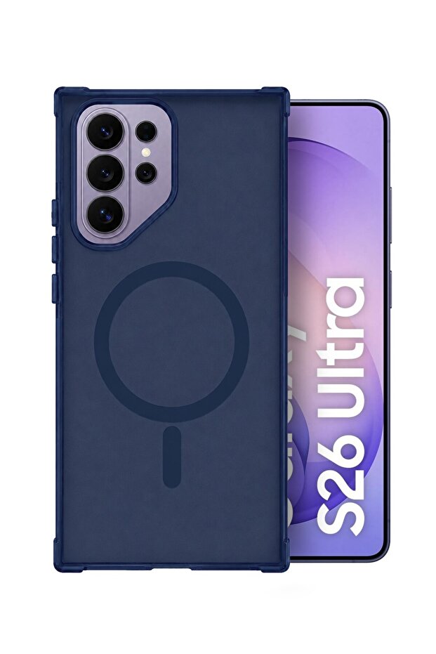 Samsung Galaxy S26 Ultra 5G 2026 Premium Magnetic Frosted Matte Case Shockproof Slim Protective Cover with Camera Protection Case Cover
