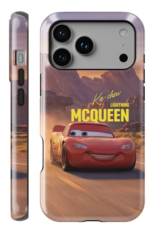 (Magsafe) iPhone 17 Pro Mcqueen Double Layer Glossy Protect Phone Case