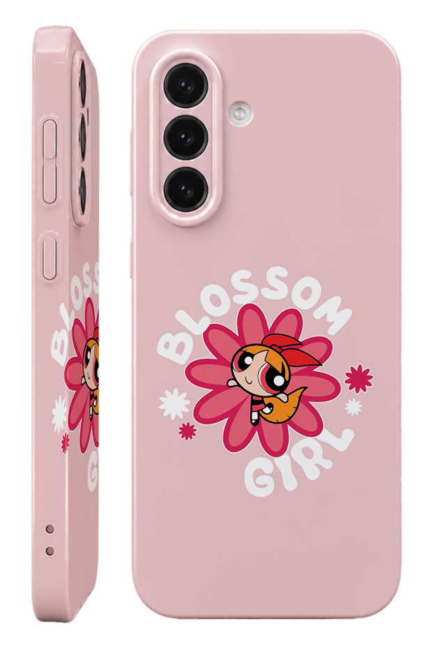 Samsung A25 Blossom Girl Protect Slim Glossy Full Covering Print Camera Protected Phone Case