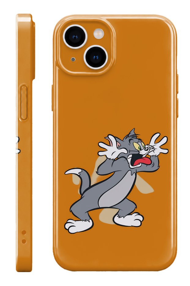 iPhone 15 Tom Protect Slim Glossy Full Covering Print Camera Protected Phone Case