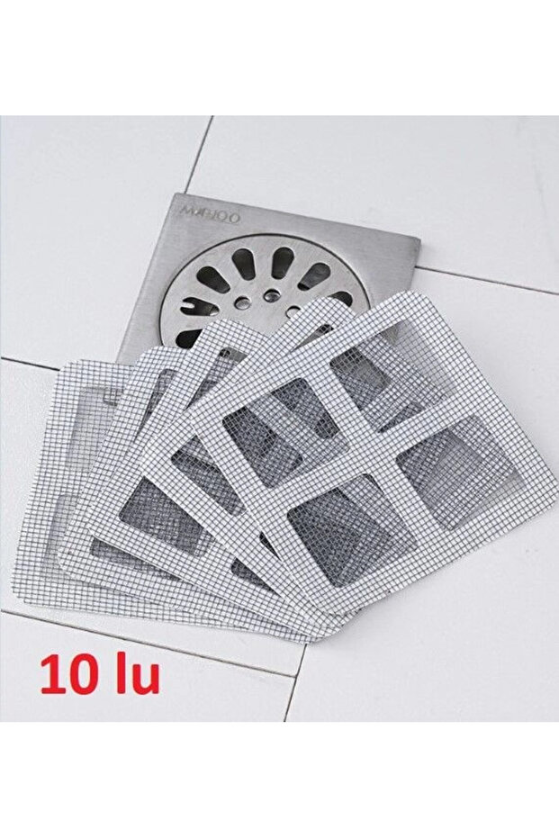 10-Piece Bathroom Drain Strainer, Fly Screen Repair Kit