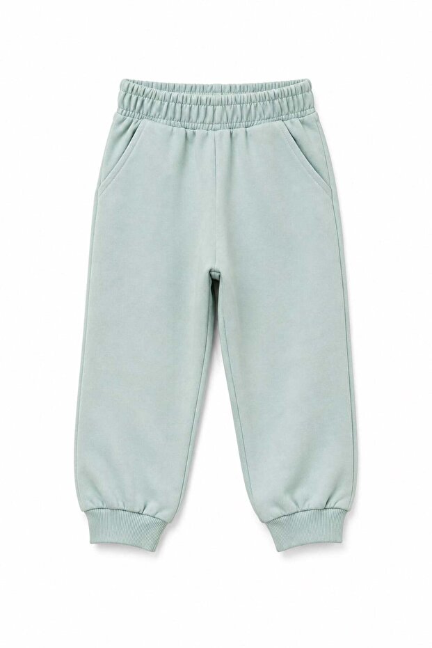 Children's Jogger Sweatpants Water Green