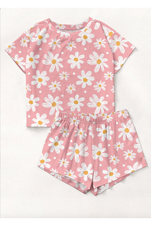 Short Sleeve Shorts Pajama Set HelloSpring Supersoft Basic Single Jersey