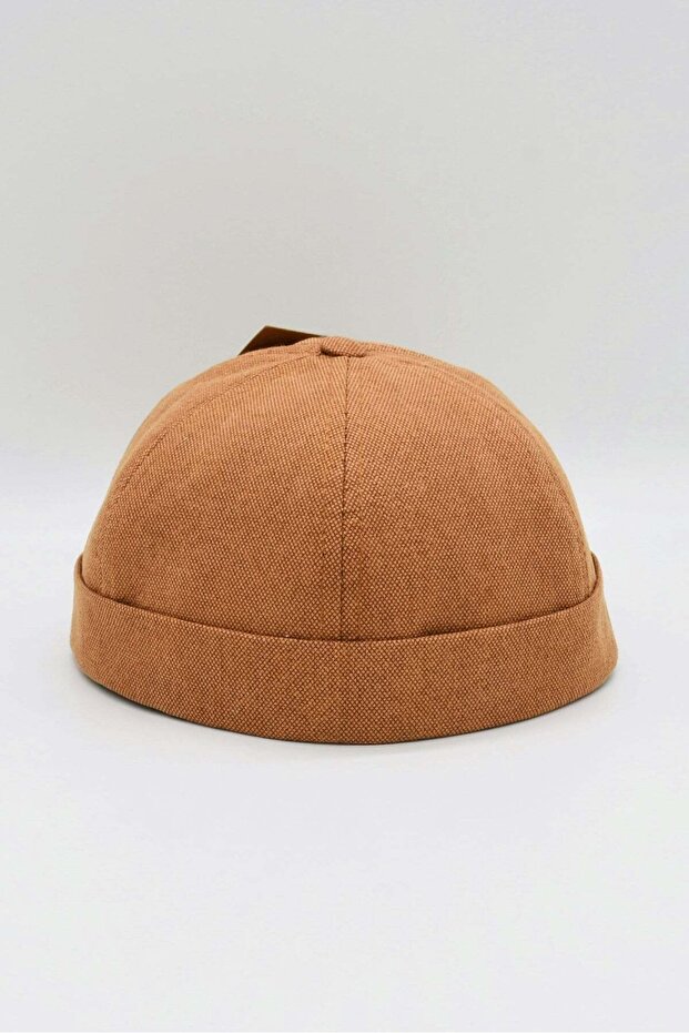 Women's Hipster Folded Cap Tile Docker Hat