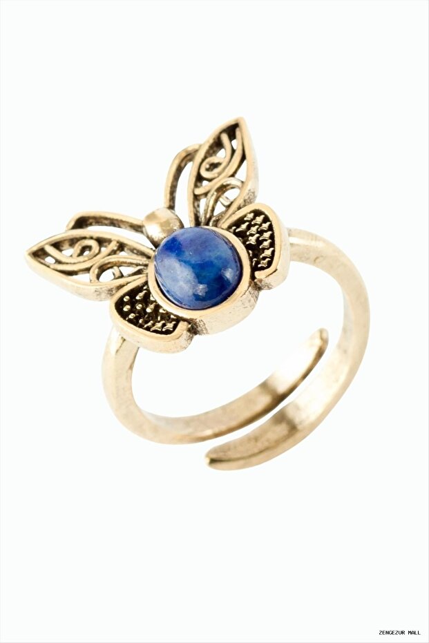 Zngzrmll Authentic with Natural Stone (24700) Ring Lapis