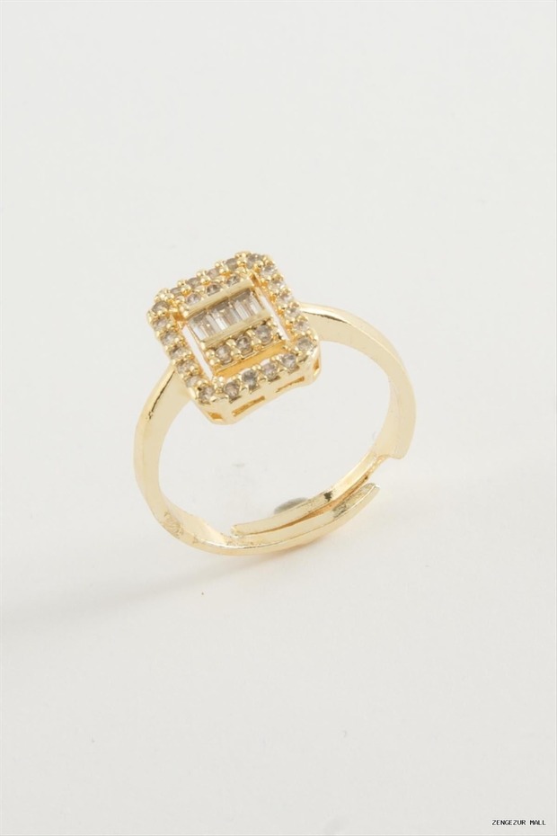 Zngzrmll Baget Stone (15539) Ring Yellow