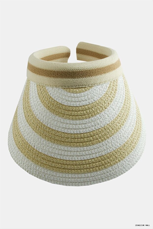 Zngzrmll Straw Beach Cap (15655) Cream