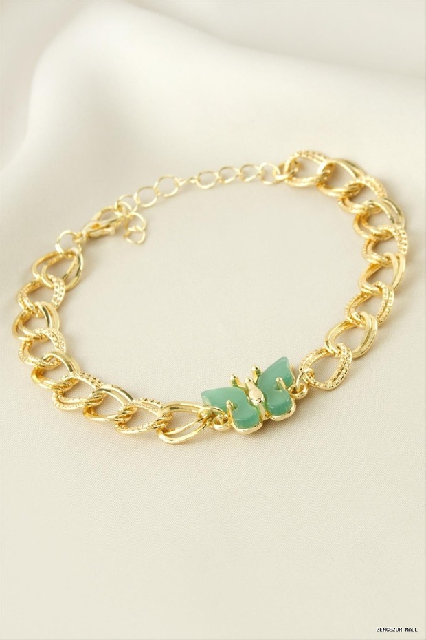 Zngzrmll Chain (24632) Bracelet Green