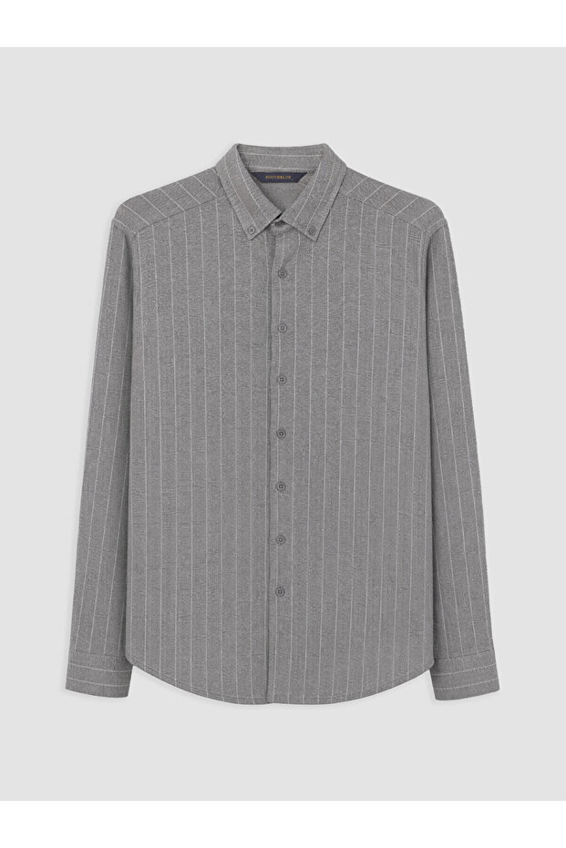 I Dar Slim Fit Striped Men's Shirt from Freezen Store