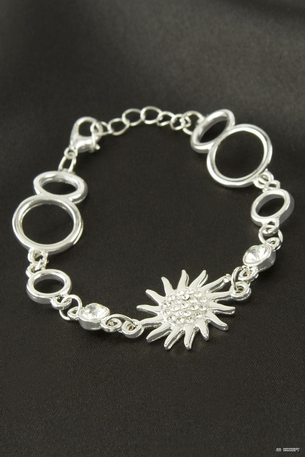 Concepta Sunstone Bracelet (02355) Silver Color