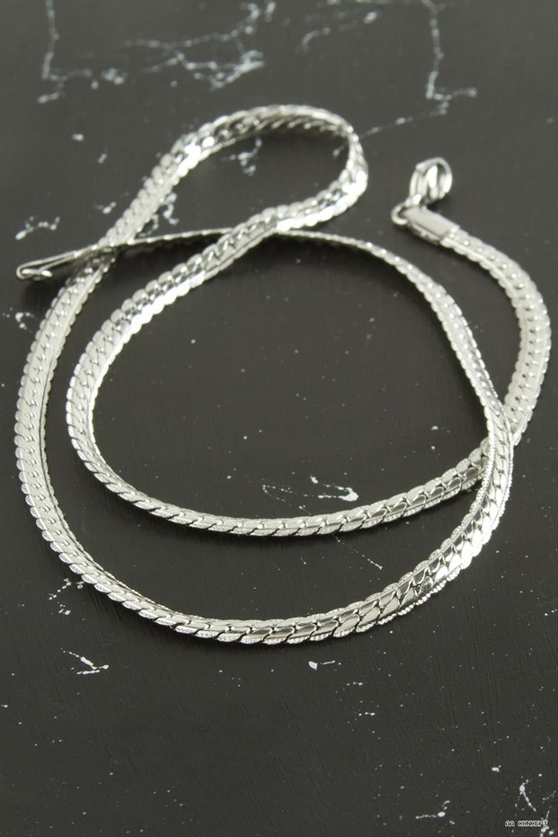 CONCEPTA Italian Steel Necklace 55 cm (210805) Silver Color