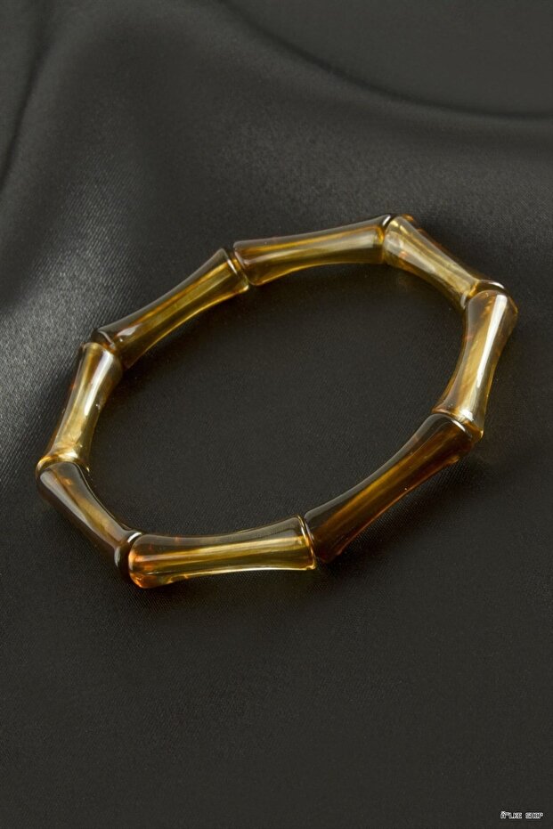 Ilkestor Zr Model Bone Plastic Bracelet (55146) Brown