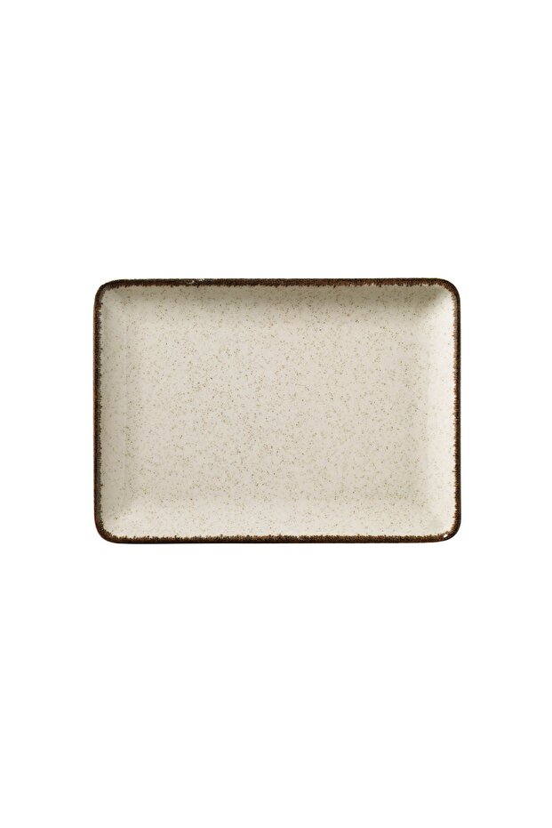 Moderna Rectangular Presentation Plate Cinnamon 23X17Cm Single