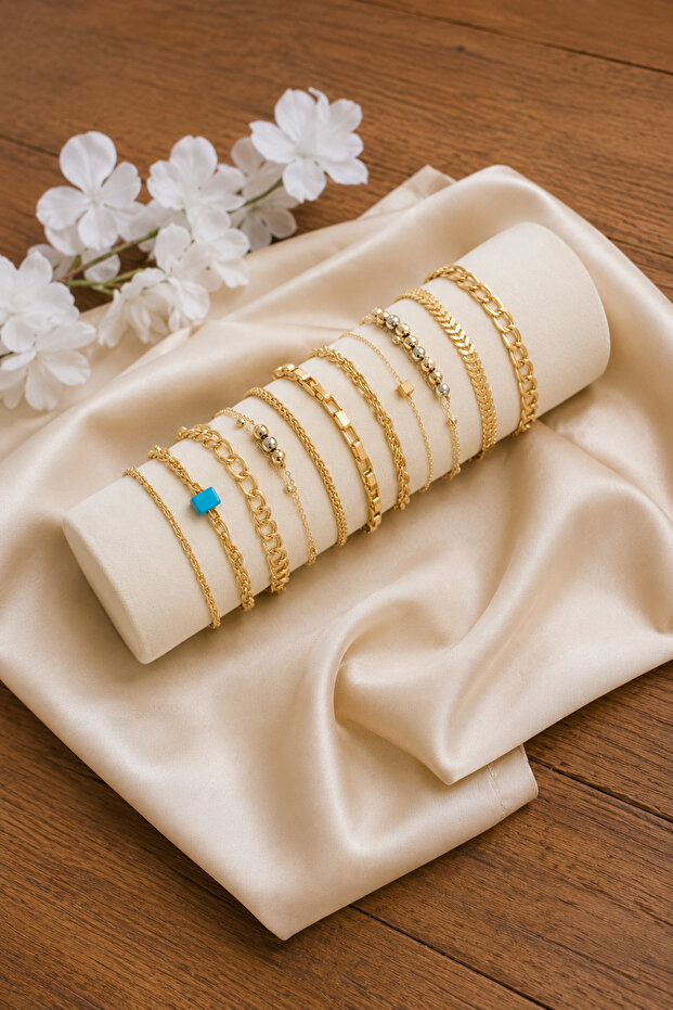 11-Piece Combinable Bracelet Set