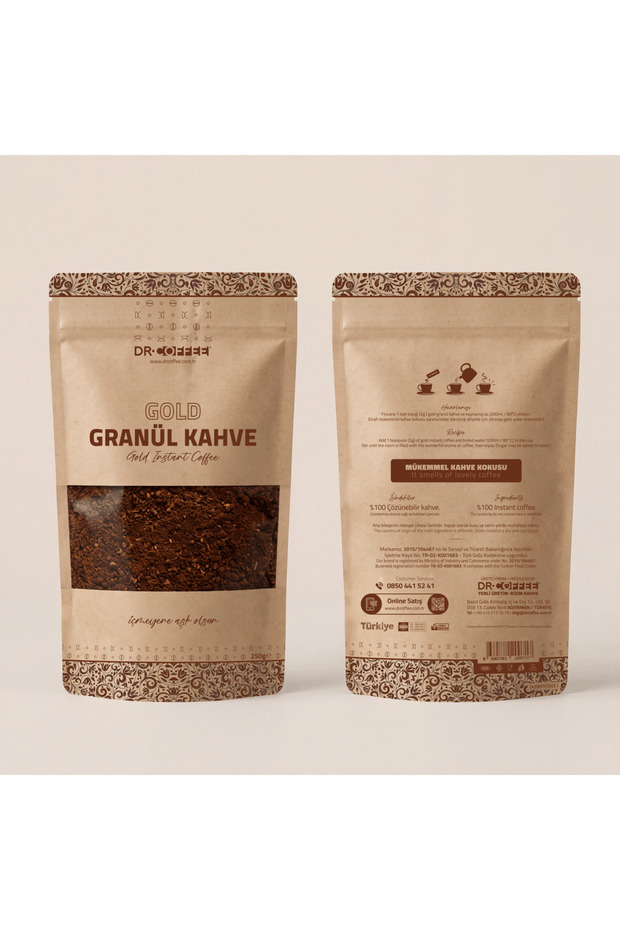 Gold Granule Coffee Bag 250 Gr.