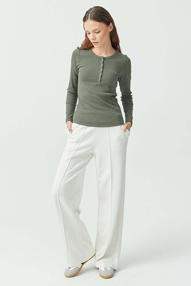 Women's Elastic Waist Sweat Bottoms