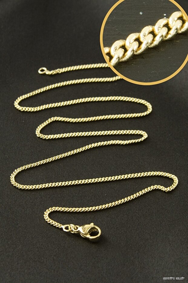 Spt-Gld Xuping Ir Steel Necklace 45 (141823) cm Yellow