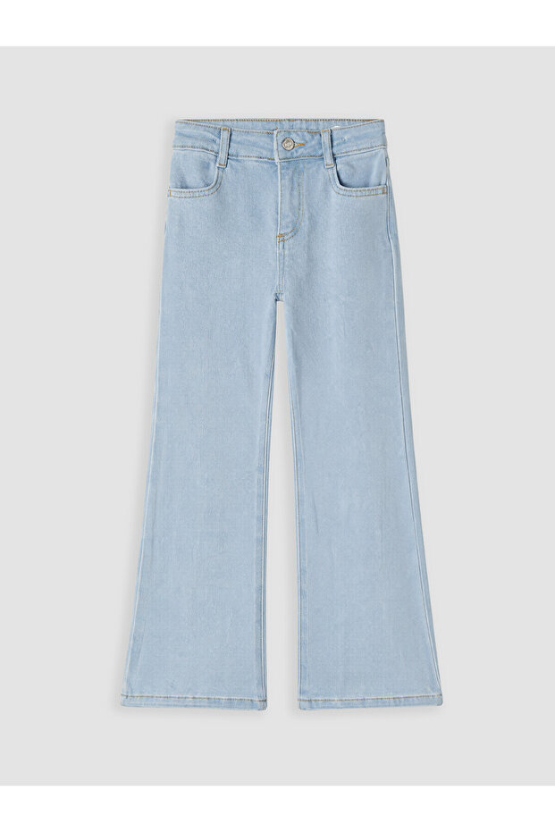 Two Mt Shop Quality Indigo Flare Girls' Jean Pants