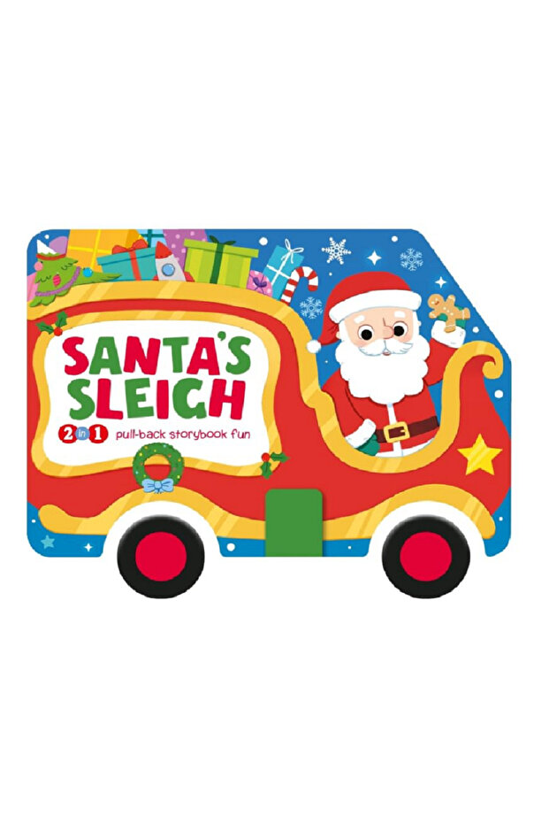 Pull-back Books-santa's Sleigh