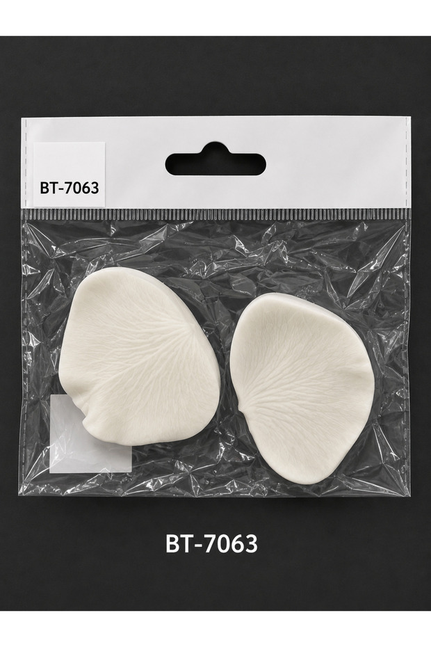 Bt-7063 Leaf Veining Silicone Mold 6X4.5 cm