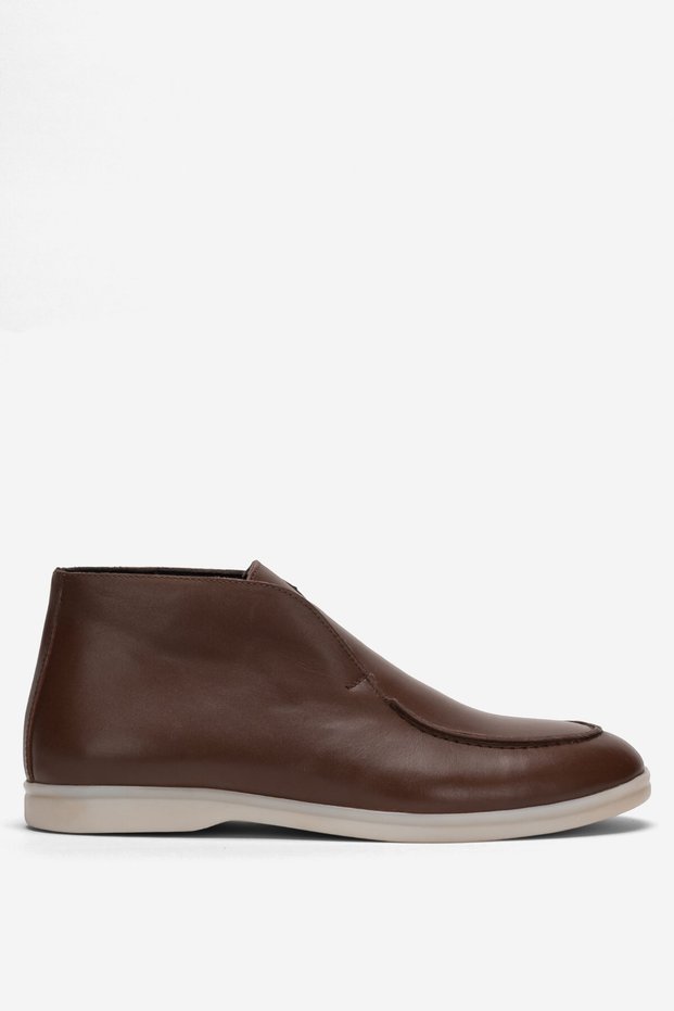 Men's Genuine Leather Boots Brown