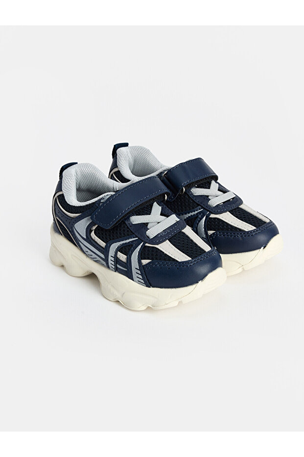 Two Mt Shop Quality Lcw Steps Navy Blue Boys' Sneaker