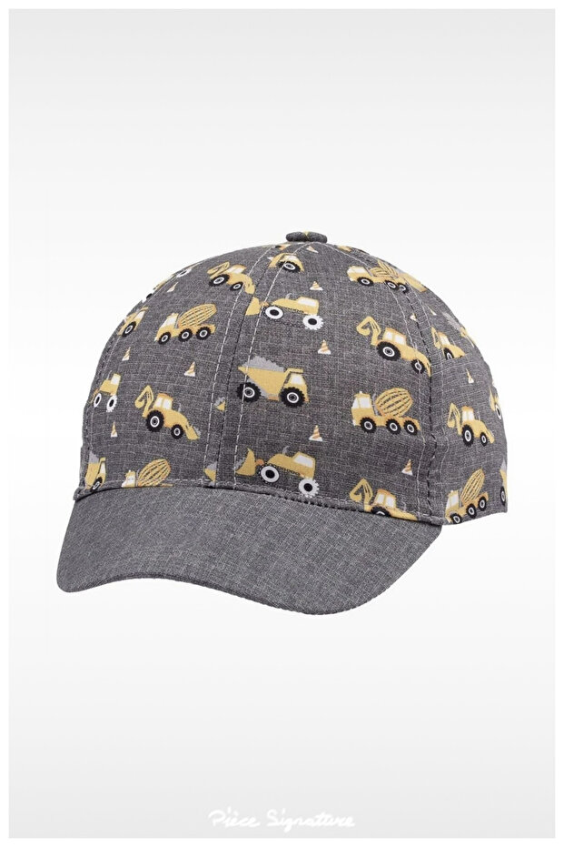 100% Cotton Sun Hat for Boys (1-3 Years) (Size 48-50)