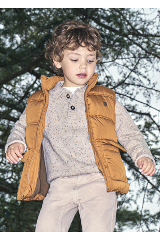 Brown Boy's Inflatable Vest 4313