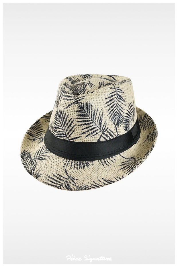 100% Paper Mj Small Edge Palm Hat for Women and Men (Size 58 cm)