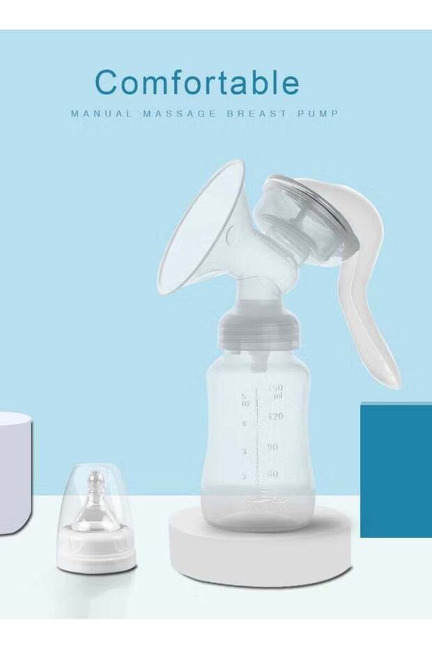Travel-Friendly Silicone Breast Pump – 150ML, BPA Free & Convenient