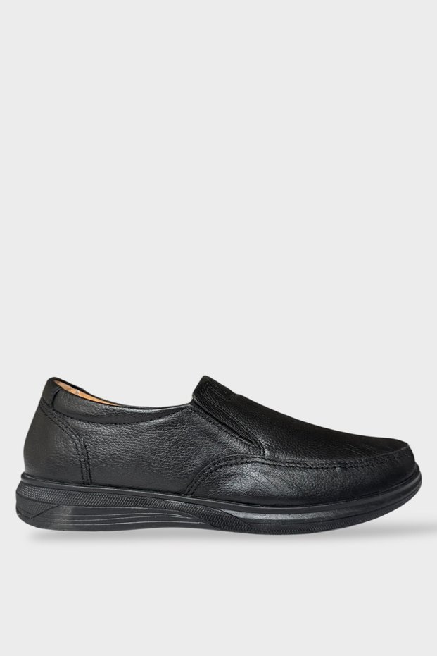 Men's Orthopedic Genuine Leather Shoes Black