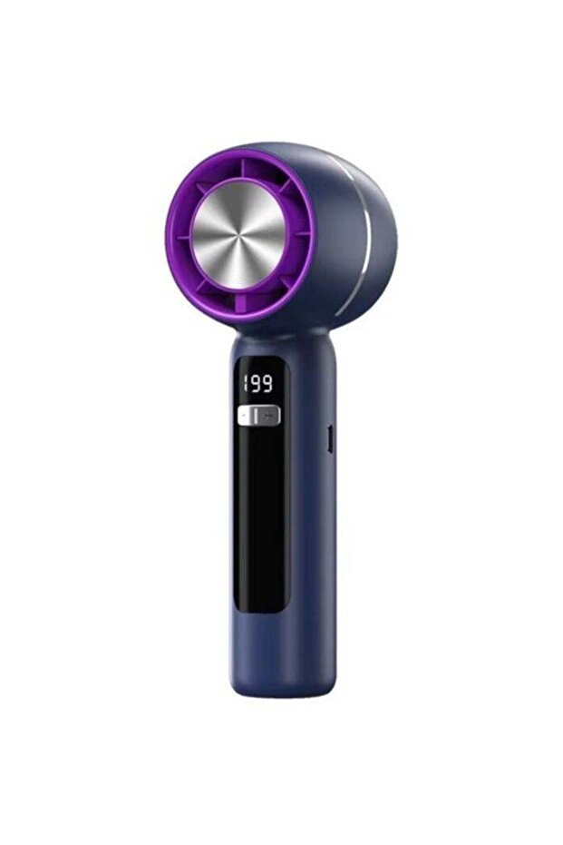 TANMASHI F19 Rechargeable Handheld Turbo Fan – Portable Personal Cooling Device