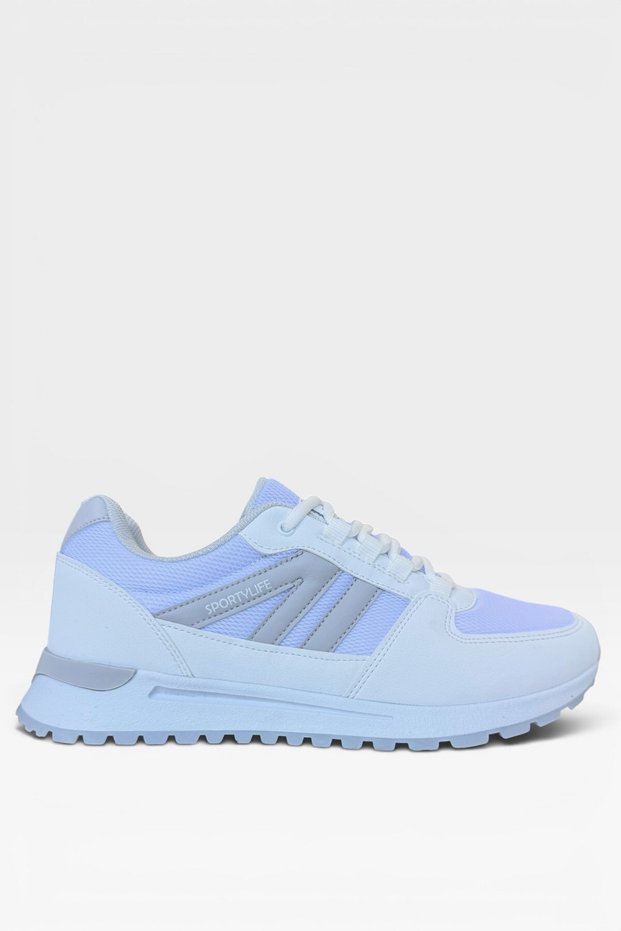 Men's Airfile Thermo Sole Walking Sports Shoes White