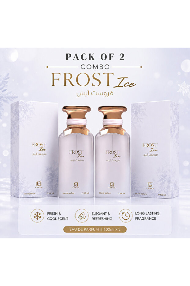 Frost Ice Eau de Parfum 100ml – Pack of 2 Combo