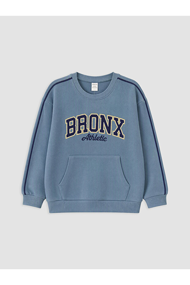 Printed boy's sweatshirt