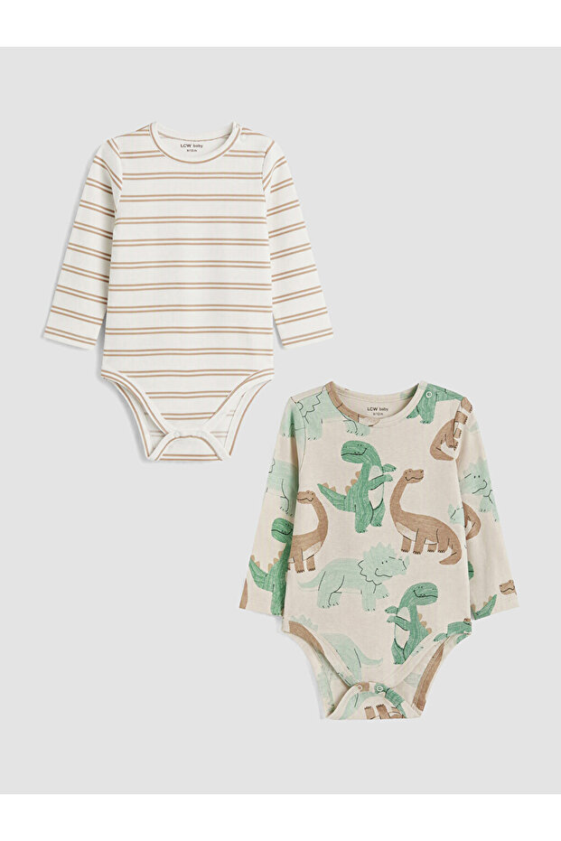Printed Baby Boy 2-Piece Bodysuit