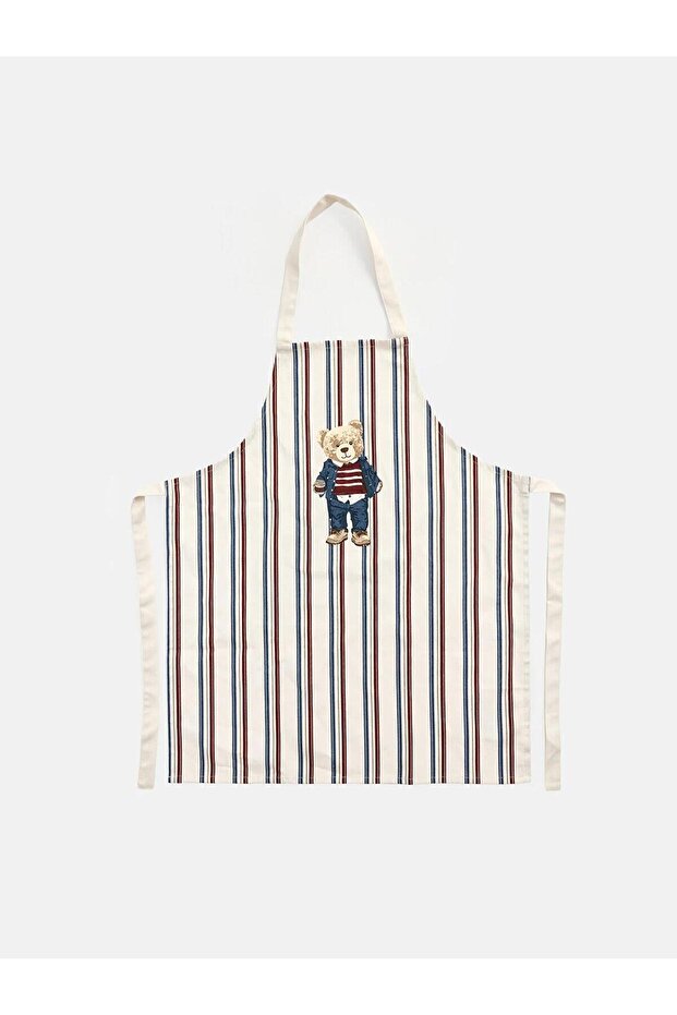 Mixed Bear Teddy Printed Kitchen Apron (W6)