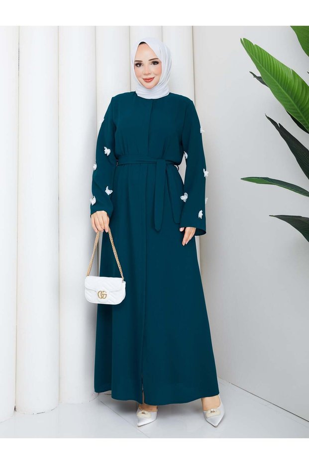 Suna Dress Petrol