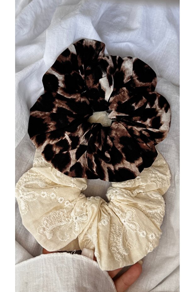 Elastic Buckle 1 Piece Leopard Print, Gourd-Shaped Buckle