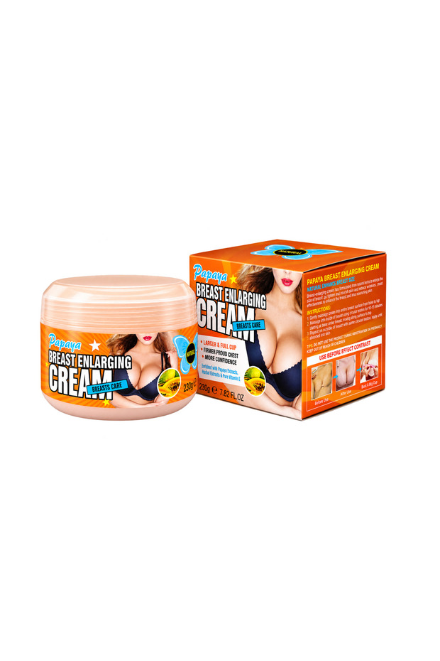Papaya Herbal Body Care Cream 230g – Papaya Extract, Herbal Extracts & Vitamin E – Moisturizing Body Care Cream