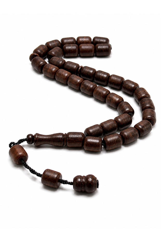 Fiber Capsule Cut Prayer Beads – Compressed Paper Fiber Prayer Beads Special Craftsmanship Men's Prayer Beads