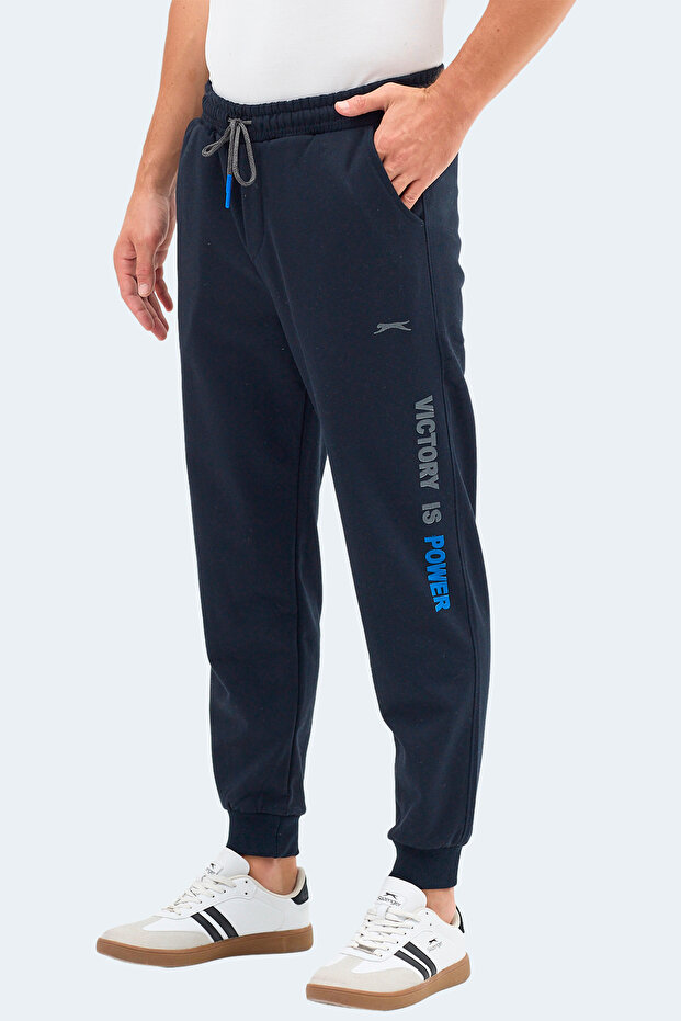 Nahal I Men's Navy Blue Sweatpants with Pockets