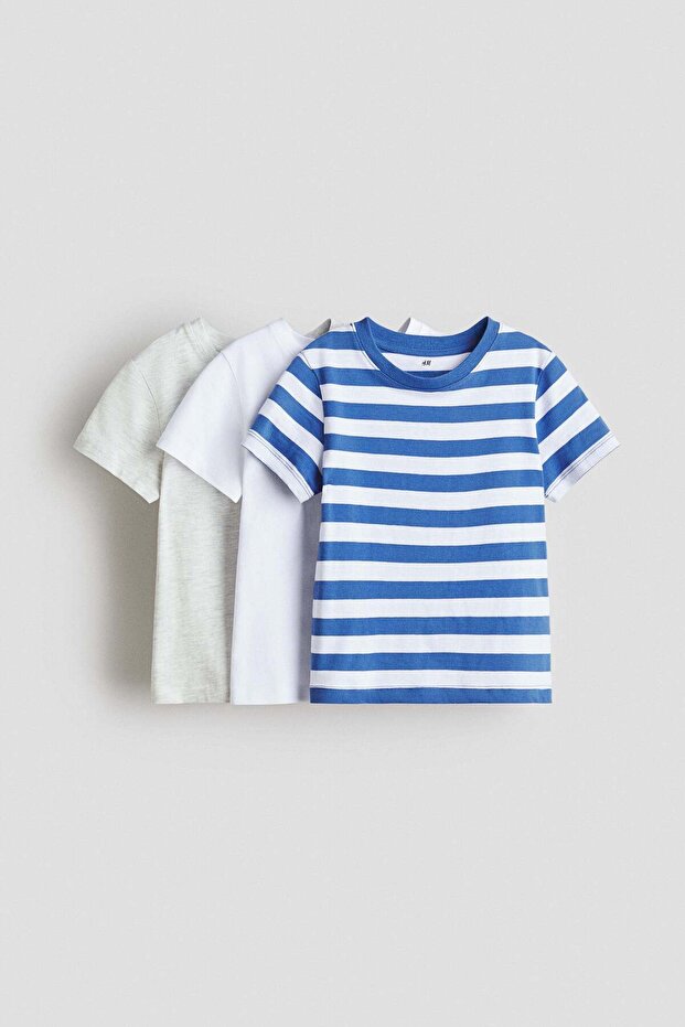 3-pack cotton T-shirts