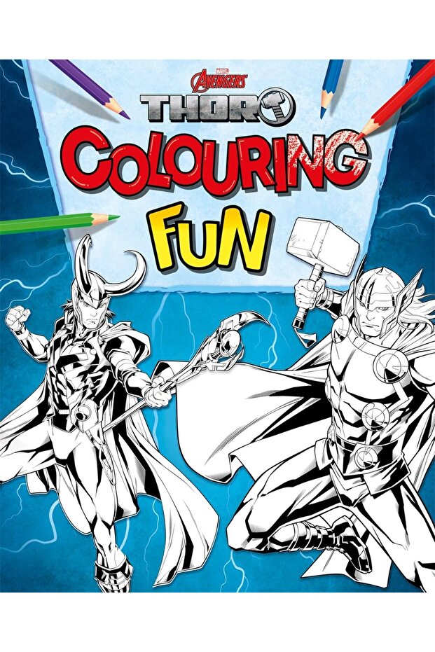 Marvel Avengers Thor: Colouring Fun