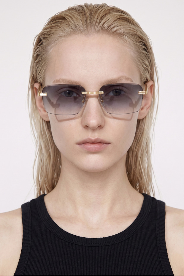 Kuyorta Gold Blue Pink Photochromic Sunglasses