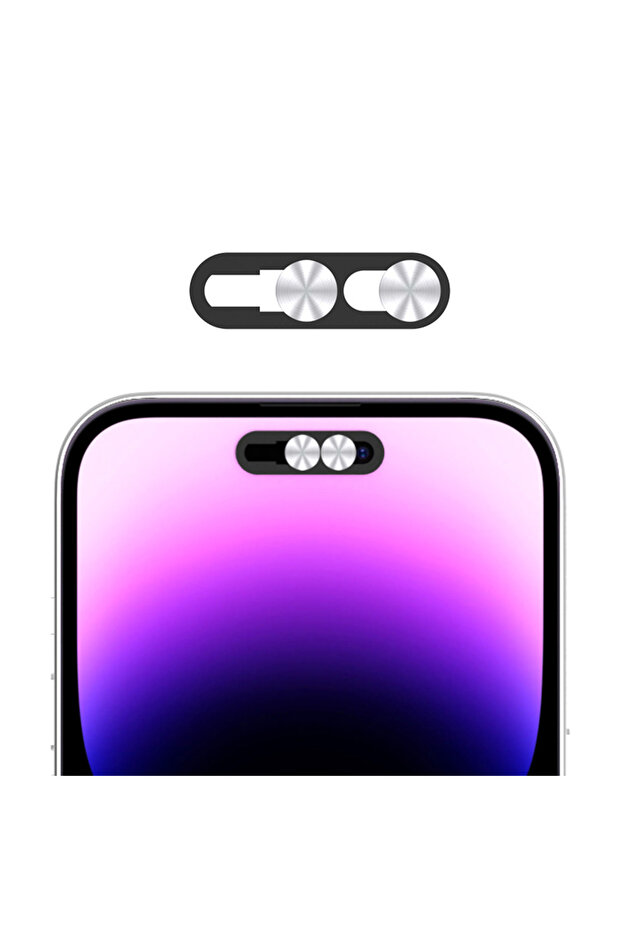 Sliver New Anti-Peeping Lens Cover Camera Privacy Protector with Dual - Slide Design Easy Use,Fit fo