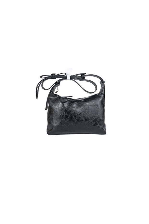 Duki Daso Black Casual Design Adjustable Strap Women's Shoulder Bag | Summer Mt1620 Black Single Section