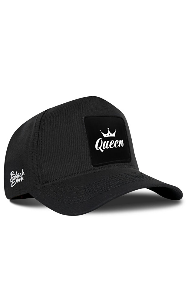 Queen Logo Cordura Black Baseball Cap