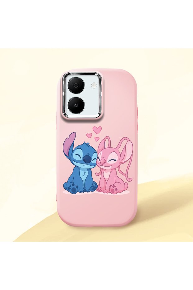 Cute Cartoon Figure Silicone Case Compatible with Vivo Y27 5G/Y27S, Shock Absorption and Impact Protection